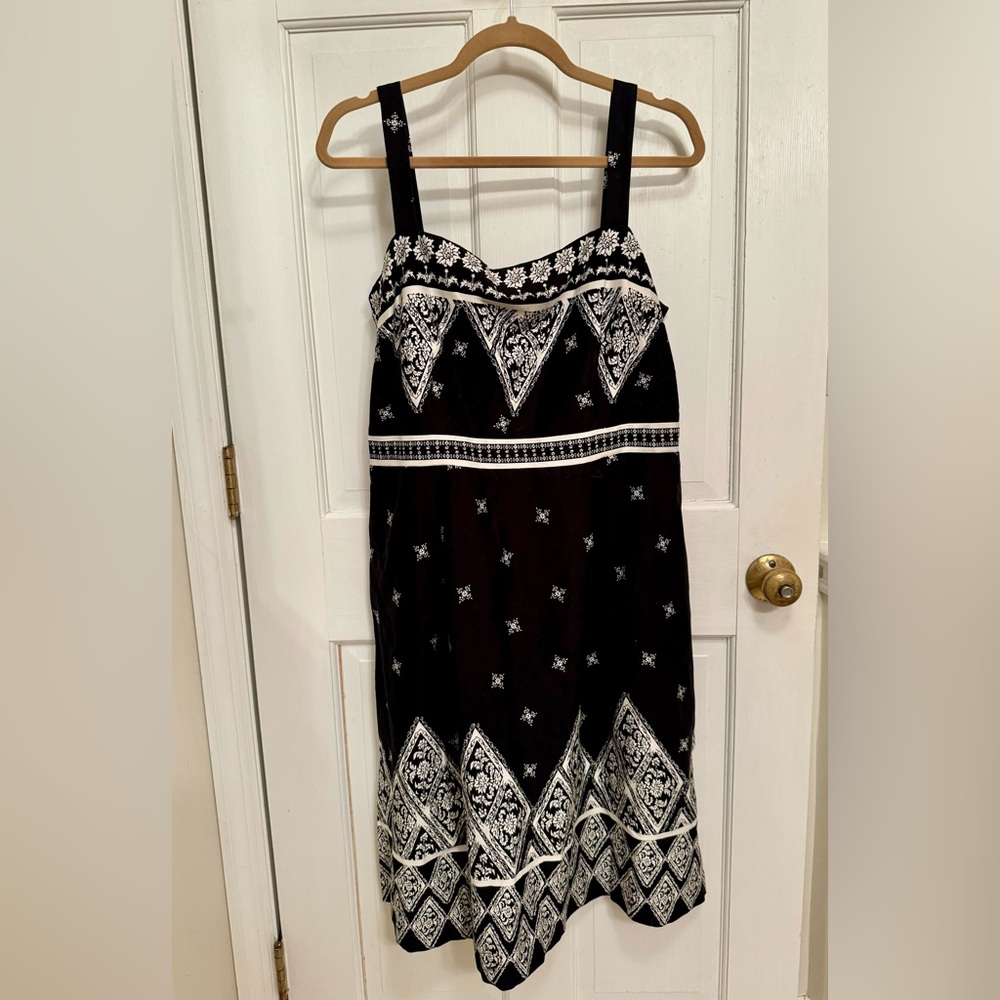 Coldwater Creek bandana pattern sun dress
